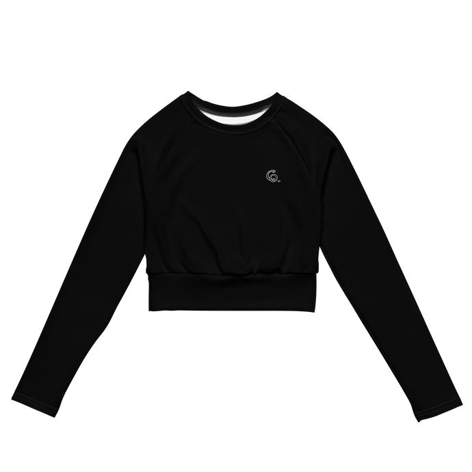 SZN 24 Recycled long-sleeve crop top